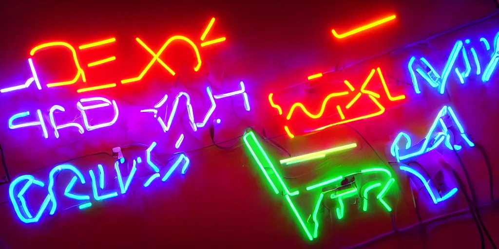 Image similar to twitch, cyberpunk, neon, glow, neon sign