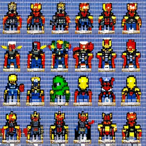 Prompt: PixelArt of Avengers from Marvel, hyperdetalied, digital art, artwork, artstation,