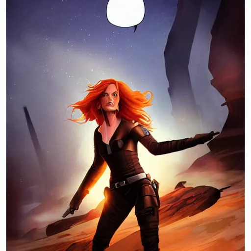 Image similar to mara jade skywalker by jan duursema