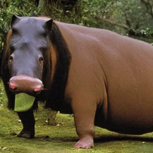 Image similar to conan the barbarian as a tapir