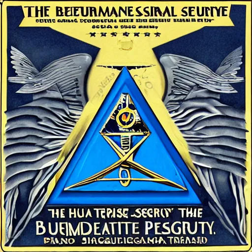 Image similar to the Bermuda Triangle secret society