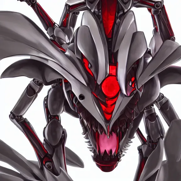 Image similar to close up mawshot of a perfect elegant beautiful stunning anthropomorphic hot female robot mecha dragon, with sleek silver metal armor, glowing OLED visor, looking the camera, eating camera pov, open dragon maw being highly detailed and living, pov camera looking into the maw, food pov, micro pov, prey pov, vore, digital art, pov furry art, anthro art, furry, warframe art, high quality, 8k 3D realistic, dragon mawshot art, maw art, macro art, micro art, dragon art, Furaffinity, Deviantart, Eka's Portal, G6