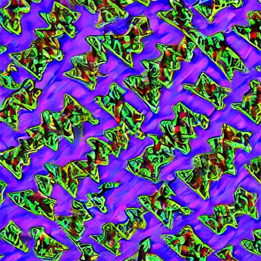 Image similar to magic-eye stereogram