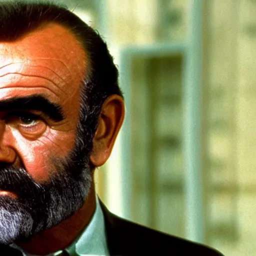 Prompt: sean connery as ruhollah khomeini