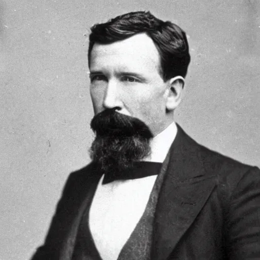 Prompt: a photograph of tim allen from the 1 8 9 0 s