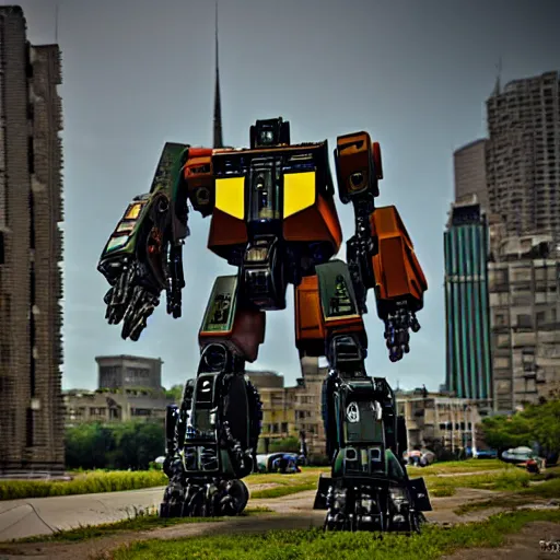 Prompt: Mechwarrior Urbanmech UM-60