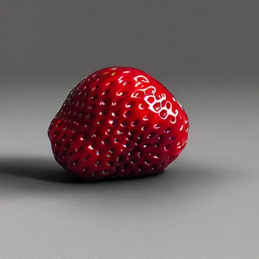 Image similar to strawberry corgi : by michal karcz, guillermo del toro :, dynamic, particulate, intricate, elegant, highly detailed, centered, artstation, smooth, sharp focus, octane render