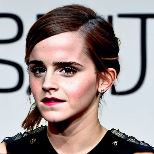 Prompt: Photo of Emma Watson reacting to all the searches for her on Stable Diffusion