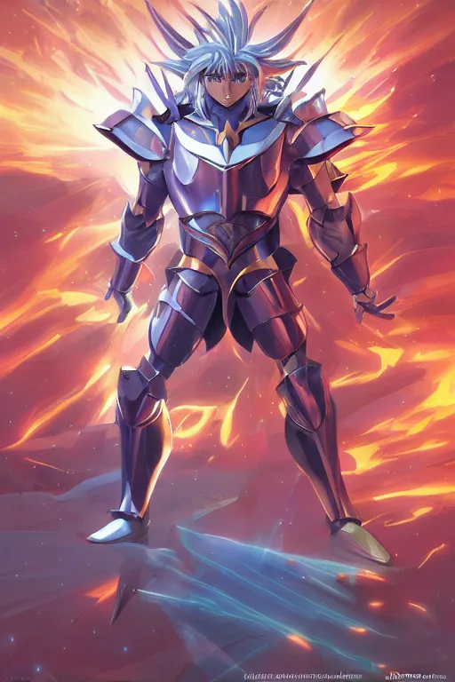 Image similar to 3 d 2 0 2 2 knights of the zodiac saint seiya battle for sanctuary hero suit armor comics mask minimalist, behance hd by jesper ejsing, by rhads, makoto shinkai and lois van baarle, ilya kuvshinov, rossdraws global illumination