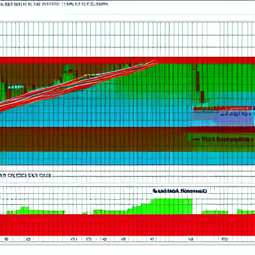 Prompt: bearish stock chart