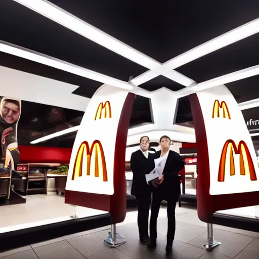 Prompt: elon musk serving you at mcdonalds, hyperrealistic, dramatic lighting, sony 3 5 mm lens