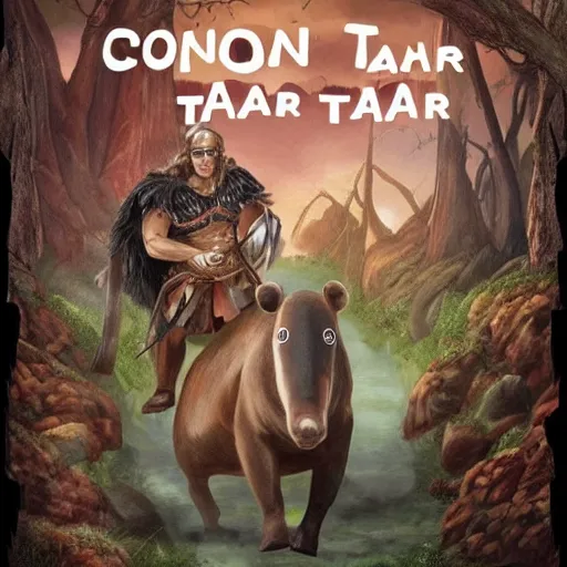 Prompt: Conan the Tapir