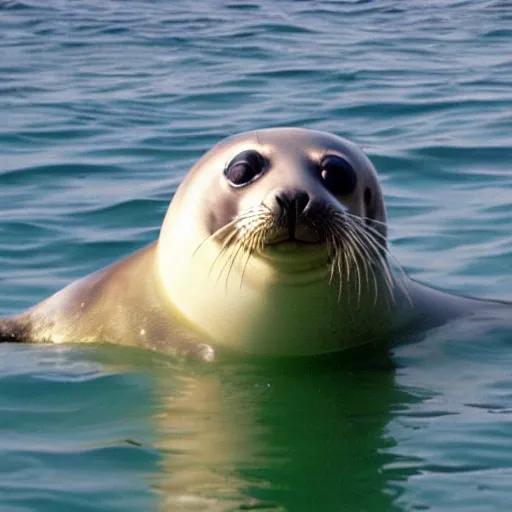 Image similar to adorable fat seal smiling