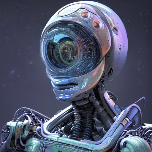 Image similar to humanoid sci - fi robot, extreme realism, extremely detailed digital painting, highly detailed, abstract, 1 9 2 0's colored pencil art style, deep aesthetic, 8 k, highly ornate intricate details, cinematic lighting, rich colors, digital artwork, ray tracing, hyperrealistic, photorealistic, cinematic landscape, trending on artstation, concept art,