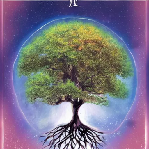 Prompt: The Tree of life n-9