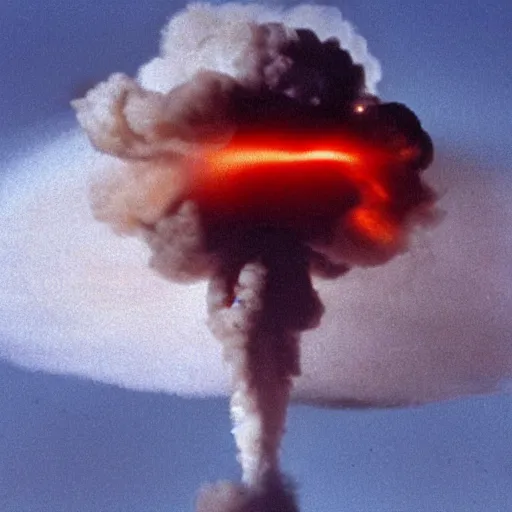 Image similar to nuclear bomb a millisecond after detonation