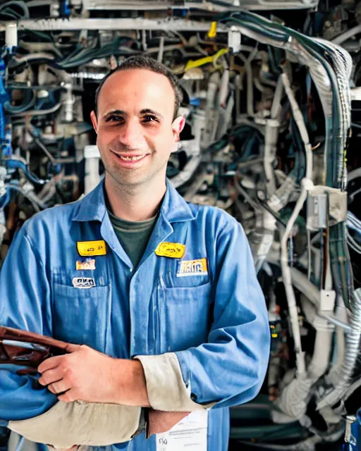 Prompt: a portrait photo of nicholas nader, technician in liechtenstein, by melanie homenick