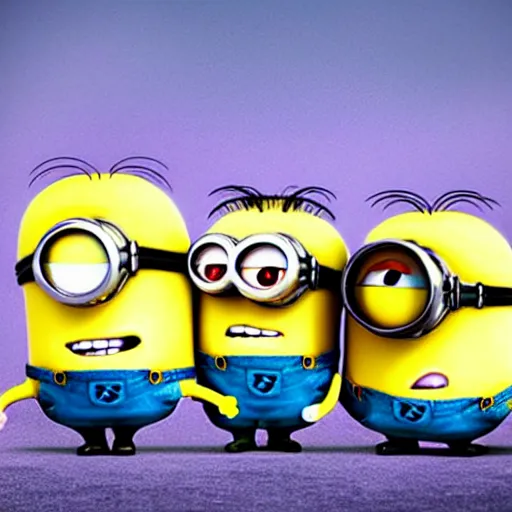 Image similar to minions as k - pop