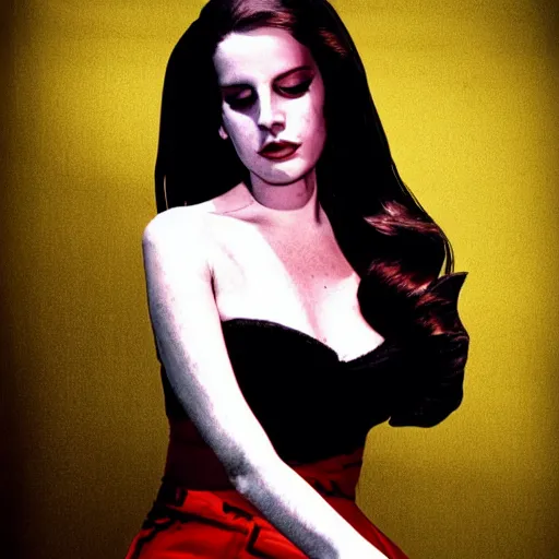 Prompt: lana del rey by dario argento