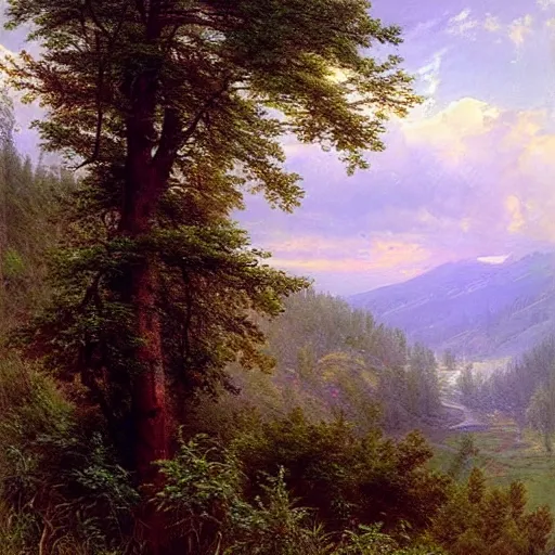 Image similar to 🌲🌳 by william trost richards - - width 7 0 4