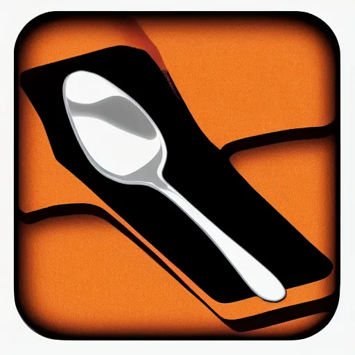 Image similar to spoons in a box, app icon