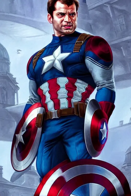 Image similar to Rahul Gandhi as Captain America , Captain America costume, Rahul Gandhi hairstyle, Captain America body type, Rahul Gandhi Face, calm, cute, portrait, baby figure, highly detailed, digital painting, artstation, concept art, smooth, sharp focus, illustration, cinematic lighting, art by artgerm and greg rutkowski and alphonse mucha