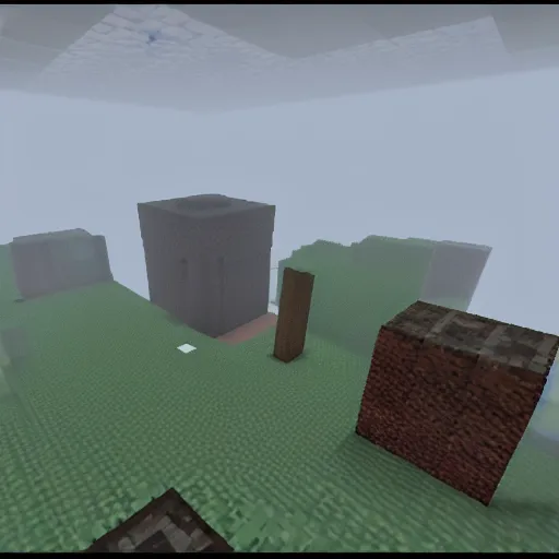 herobrine in fog