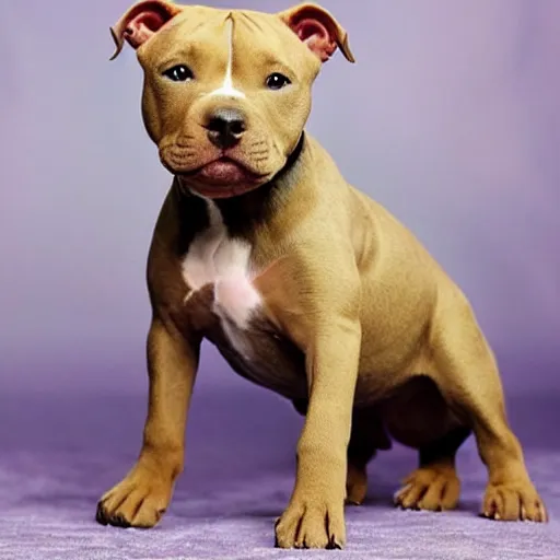 Prompt: the cutest pitbull ever