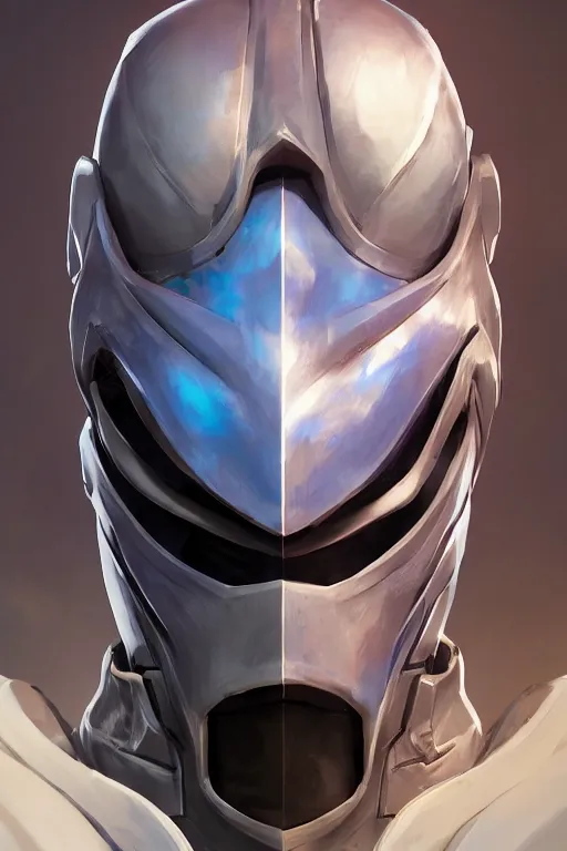 Image similar to epic mask helmet robot ninja portrait stylized as fornite style game design fanart by concept artist gervasio canda, behance hd by jesper ejsing, by rhads, makoto shinkai and lois van baarle, ilya kuvshinov, rossdraws global illumination radiating a glowing aura global illumination ray tracing hdr render in unreal engine 5