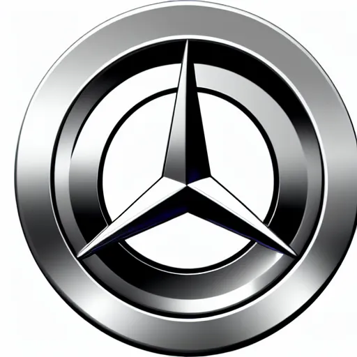 Image similar to Mercedes logo, vector graphics