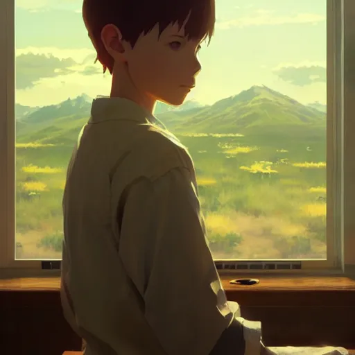 Image similar to soft natural light, breaking bad, intricate, key visual, conceptart, ambient lighting, highly detailed, digital painting, artstation, sharp focus, by makoto shinkai and akihiko yoshida and greg manchess and dreamworks and ghibli h 7 0 4