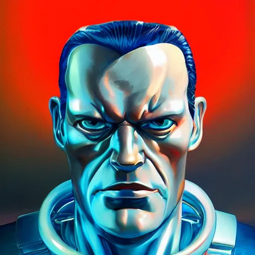 Image similar to face icon stylized minimalist t - 1 0 0 0, loftis, cory behance hd by jesper ejsing, by rhads, makoto shinkai and lois van baarle, ilya kuvshinov, rossdraws global illumination