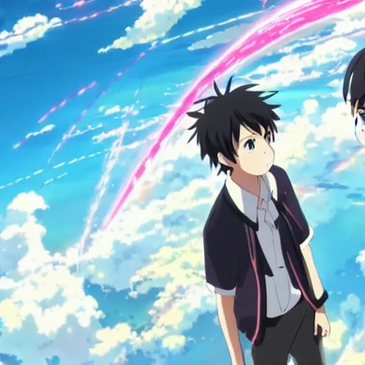 Prompt: your name anime picture