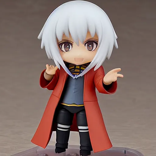 Prompt: wizard, nendoroid, figurine, detailed product photo