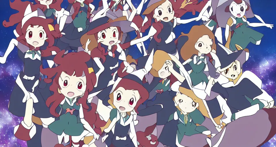 Prompt: “Little witch academia anime”