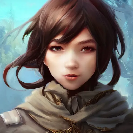 Image similar to Kazuaa, fantasy art, artstation, trending