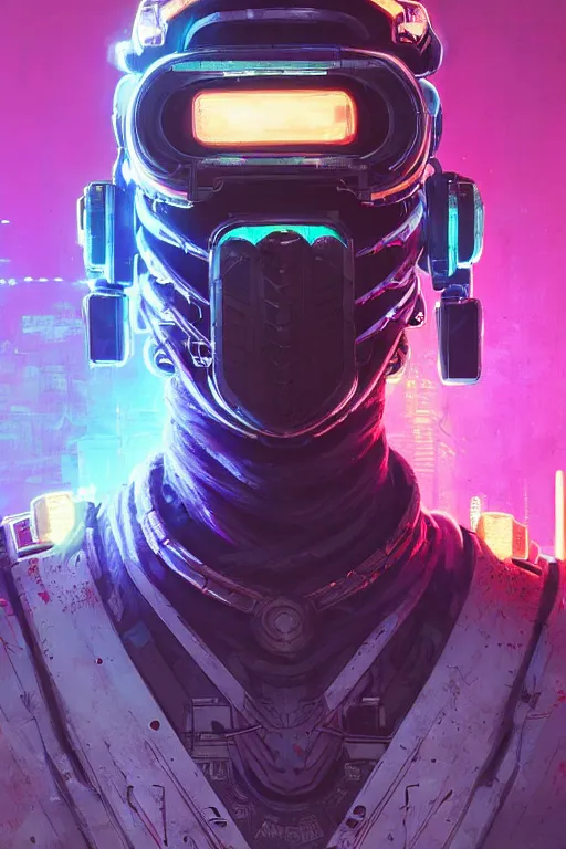 Image similar to wraith from apex legends, cyberpunk futuristic neon. decorated with traditional japanese ornaments by ismail inceoglu dragan bibin hans thoma greg rutkowski alexandros pyromallis nekro rene maritte illustrated, perfect face, fine details, realistic shaded, fine - face, pretty face