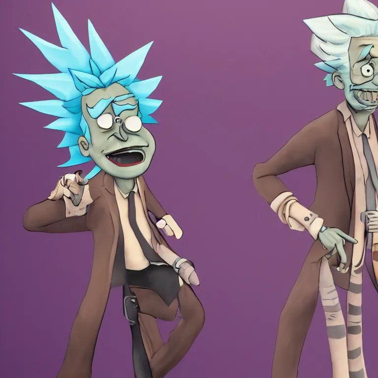 Image similar to Rick Sanchez in real life, 8k wallpaper, photorealistic, highly detailed
