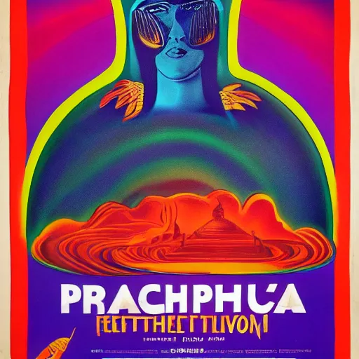 Image similar to vintage psychedelic movie poster, surreal, dreamlike,