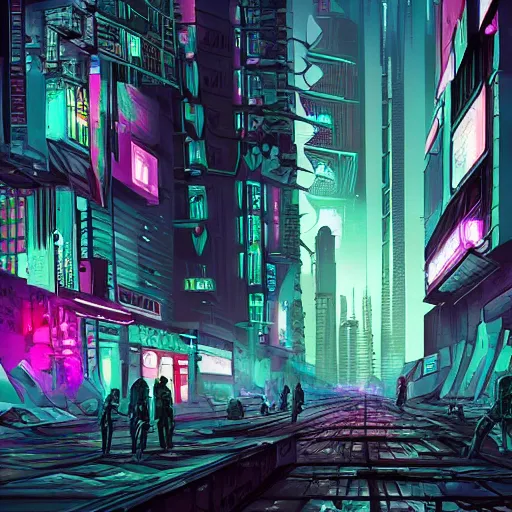 Image similar to cyberpunk city beksinki art style