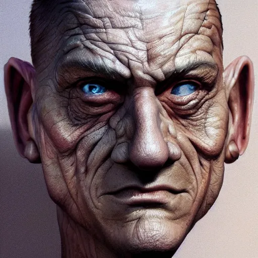 Image similar to sandman head caricature, artgem, digital painting, fullshot, color painting, hyperrealistic, concept art, oil painting, masterpiece, concept art, trending on deviantart, realistic and detailed face, highly detailed, high quality, 8 k, soft lighting, fancy colors, fantasy, cinematic, high coherence