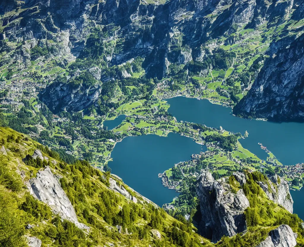 Image similar to Amazing Switzerland Landscape that are out of this world 8k