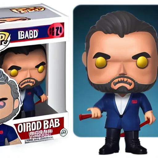 Prompt: Viktor Orban Funko POP no beard,