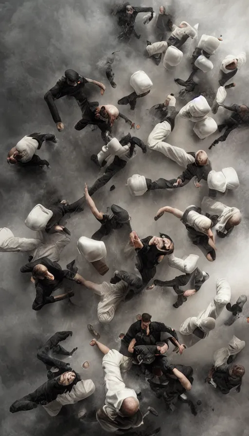 Image similar to rage, by jeremy geddes