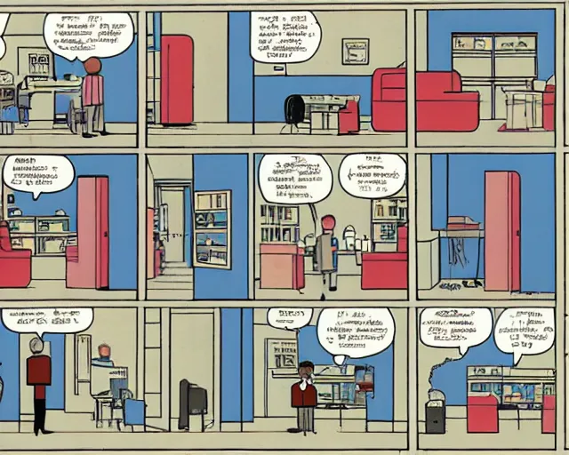 Prompt: chris ware