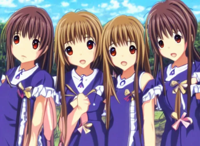 Prompt: Clannad (visual novel)