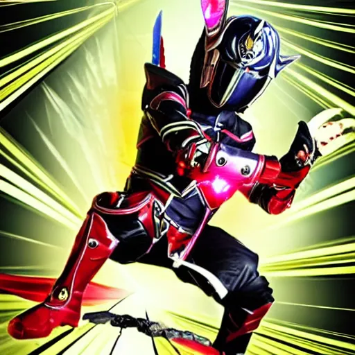 Prompt: Kamen Rider Faiz as Kamen Rider Zero One