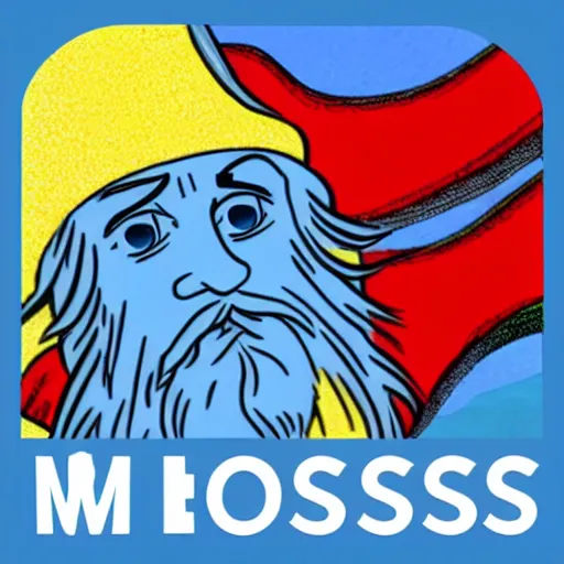 Prompt: moses from the bible by Dr. Seuss