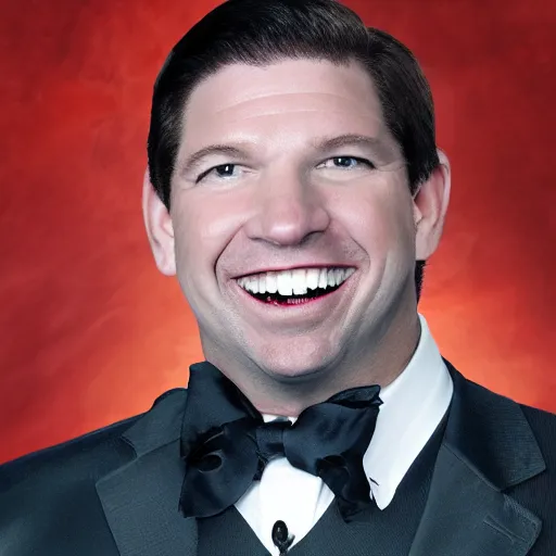 Image similar to vampire ron desantis