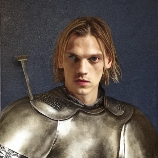 jamie campbell bower as a knight,classical,painting | Stable Diffusion ...